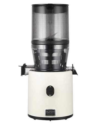 Hurom H330P Cold Press Juicer Machine — Ivory — Self-Feeding Masticating Slow Juicer for Whole Fruits & Vegetables, Quiet Motor, BPA-Free, Easy Clean, Eco-Friendly, 15-Year Warranty, Made in Korea