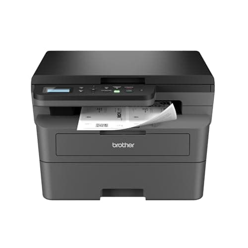 Brother HL-L2465DW Monochrome Laser Printer with Wireless Connectivity All-in-One Print, Copy and Scan Functions for Home and Office Use - Compact Design