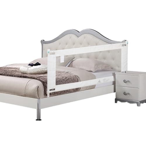 Bed Rail for Toddlers 77" Bed Guard Rail for Queen, King, CL King Extra Long Rail for Kids Safety Bed Rail for XL Twin Full Fence for Single, Double Side Rail Extra Tall