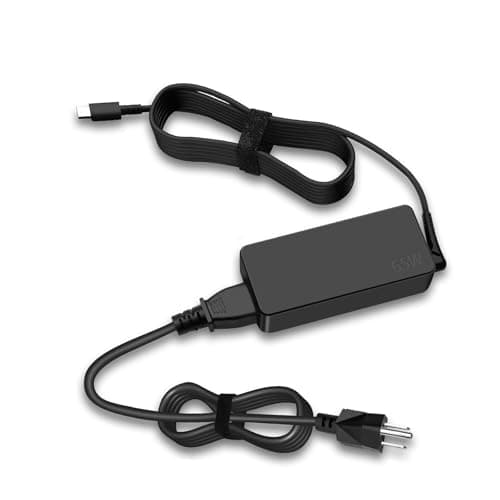 65W USB-C Laptop Charger for Lenovo ThinkPad Yoga IdeaPad T14 T480 T490