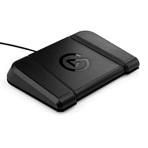 Elgato Stream Deck Pedal, 3 Hands-Free Macro Footswitches