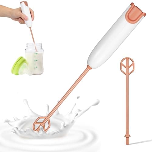 Ciieeo Handheld Formula Mixer Electric Drink Mixer with 2 Detachable Stirring Sticks Infant Formula Mixing Tool for Milk Powder Coffee and Juice Portable 10.15 in Handheld