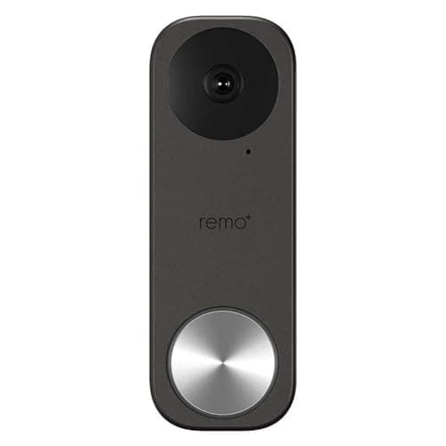Remo+ RemoBell S WiFi Video Doorbell Camera with HD Video, Motion Sensor, 2-Way Talk, and Alexa Enabled (No Monthly Fees) (Free Cloud Storage)