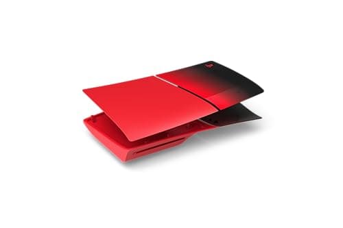 PlayStation 5 Console Covers (model group - slim) – Techno Red - PS5 Disc Slim Edition