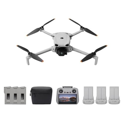 DJI Lito X1 Fly More Combo With DJI RC 2, 4K Camera Drone for Beginners, Obstacle Sensing, ActiveTrack, 1/1.3-Inch Sensor, Lightweight for Adults, 15km Video Transmission, 3 Batteries