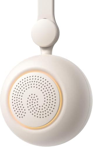 Dreamegg Sleep Lite 1 Sound Machine - Portable White Noise Machine Baby for Sleeping, 19 Soothing Sounds, Rechargeable, Timer, White Noise Sound Machine with Light for Travel Stroller Sleep Aid