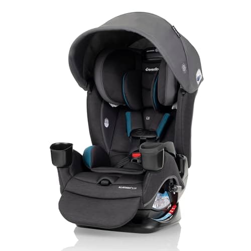 Evenflo All4Stages Slim+ 4-in-1 Convertible Car Seat - Baker Gray
