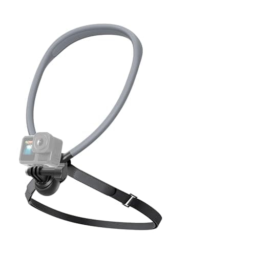 SMALLRIG Neck Mount with Chest Strap for Action Cameras, with 2-Prong Interface for GoPro Hero 13/12/ 11/10/ 9, for DJI Osmo Action 6/5 pro/ 4/3, for Insta360 Ace Pro 2-5596