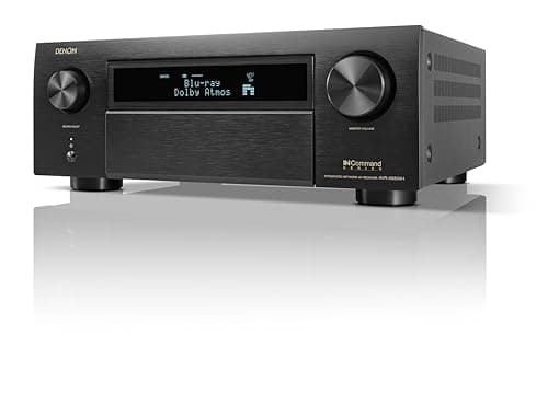 Denon AVR-X6800H 11.4 Channel AV Receiver (140W x 11), Wireless Streaming