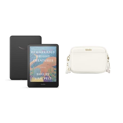 Amazon Kindle Colorsoft Bundle: Bundle Includes Amazon Kindle Colorsoft 16GB | Black and Sling Bag | Dune