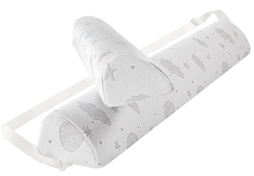 Bed Rail Bumpers for Toddlers - Foam Guard with Adjustable Safety Straps & Non-Slip Grip, Breathable Air Layer Cover, Waterproof & Washable Bed Safety Rail for Kids, Children and Seniors