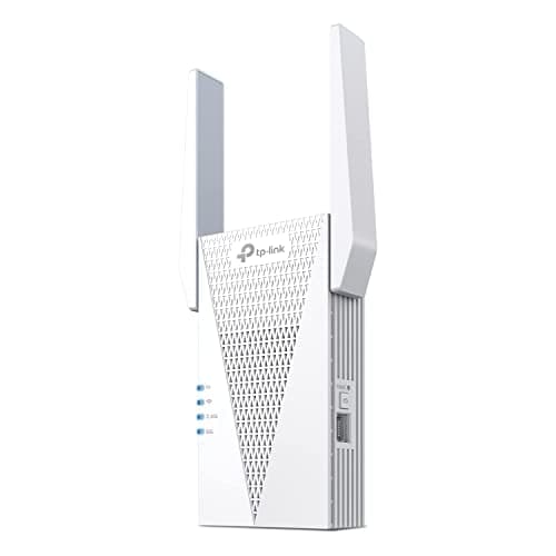TP-Link AX3000 WiFi 6 Range Extender WiFi Booster (RE715X) – Dual-Band up to 3 Gbps, EasyMesh Compatible, OneMesh, Gigabit Port, Smart Signal Indicator, WPS Setup, WPA3 Security