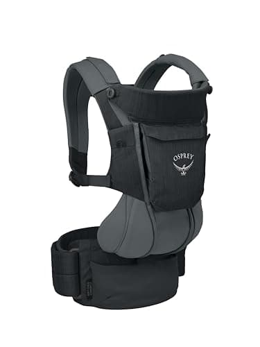 Osprey Poco Soft LT Convertible Baby Carrier for Newborn to Toddler - Lightweight, Tan Concrete