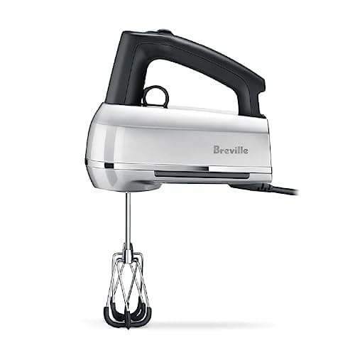 Breville BHM800SIL "The Handy Mix Scraper", Hand Mixer, Silver