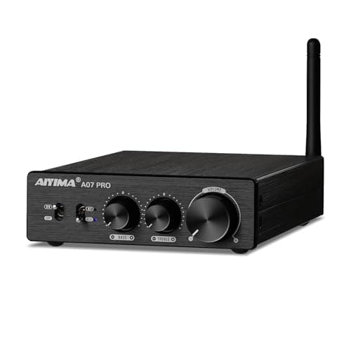 AIYIMA A07PRO TPA3255 300W 2.0-Channel Stereo Bluetooth 5.2 Amplifier