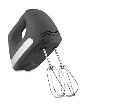 Cuisinart Power Advantage 3-Speed Hand Mixer, Easy-Clean Beaters, Heel Rest, 200W, Black (HM-3BKC)