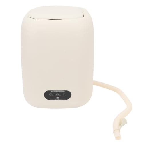 Oreilet Underwear Washing Machine, Portable Mini Washing and Dewatering Machine, Deep Cleans, 9L Large Capacity, Laundry Washer for Bra, Underwear, Socks (US Plug)