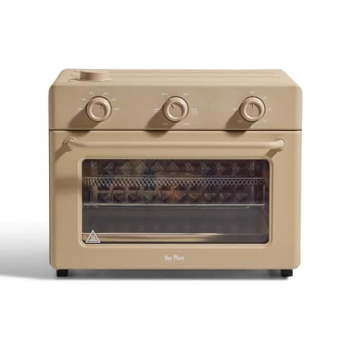 Our Place Large Wonder Oven | 6-In-1 Toxin-Free Air Fryer & Toaster with Steam Infusion | Family-Sized 30L, 1700W Countertop Design | Includes Bake Tray, Fryer Basket, Large Racks | Steam