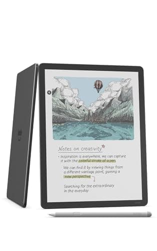 Amazon Kindle Scribe Colorsoft 64GB (newest model) — 11” paper-like colour display with front light — Thin, light, powerful — Write in notebooks, documents, and books. Includes Premium Pen - Graphite
