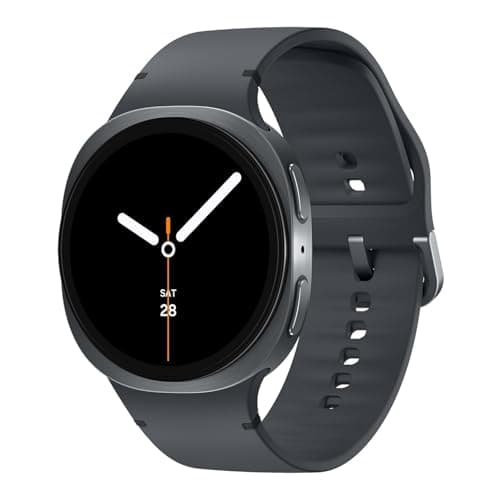 Samsung Galaxy Ai Watch 8 | Bluetooth Wellness Tips Heart Rate Sleep to Workout Fitness Tracker | International verison (Graphite, 40mm)