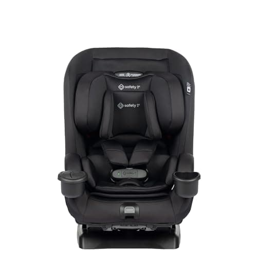 Safety 1st EverSlim 4-in-1 Convertible All-in-One Car Seat, infant to toddler, rear and forward facing, booster mode, backless booster, Fits 3 across, Washable seat, Birth to 10 years, Hexagon Horizon