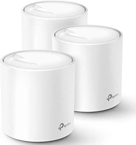 TP-Link Deco AX1800 WiFi 6 Mesh System (Deco X20) - Covers up to 5,800 Sq. Ft., Replaces Wireless Internet Routers and Extenders, 6 Ethernet Ports in Total, Supports Ethernet Backhaul, 3-Pack