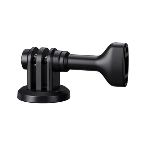 JJC Stylish 1/4 Tripod Mount Adapter for GoPro Go Pro Hero 13 12 11 10 9 8 7 6 5, DJI Osmo Action 4 3, AKASO, Insta360 Ace Pro and Other Action Cameras on Standard 1/4"-20 Tripod Selfie Stick Monopod