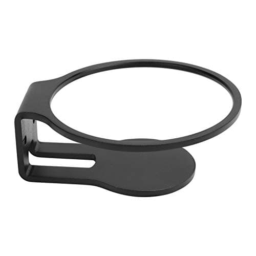 Eacam Mini Speaker Wall Mount Holder Stand, Aluminum Alloy Speaker Hanger, for HomePod Mini (Black)