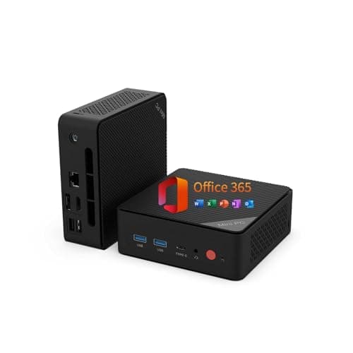 Mini PC, 1 Year Office 365, Intel 6500Y (up to 3.4GHz), 16GB RAM 256GB SSD