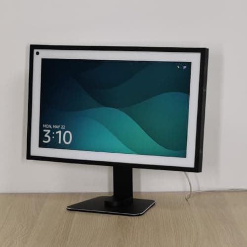 Echo Show 15 Stand Swivel and tilt, Only Made for Echo Show 15 Three Rotating shafts The Base is Made of Aluminum Which Makes The Product More Beautiful (Black) 025-05CA