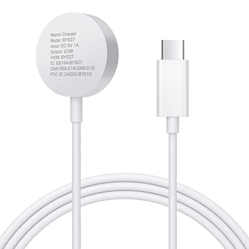 USB C Charger for Apple Watch Magnetic Wireless Cord Portable Fast Charging Cable Compatible with Apple Watch Series 11 10 9 8 7 6 5 4 3 2 1 SE Ultra / 45mm 44mm 42mm 41mm 40mm 38mm (3.3FT)