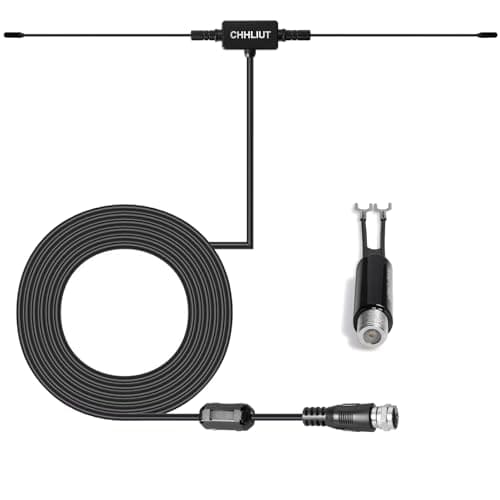Universal FM Radio Dipole Antenna 75 Ohm for Stereo Receiver