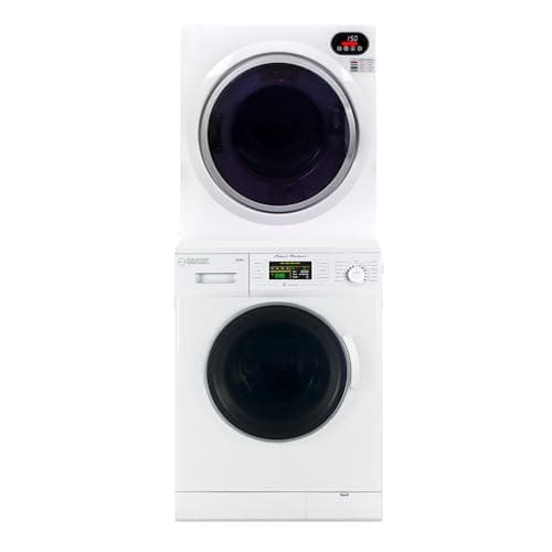 Equator 110V ULTRA COMPACT Set Washer 1.57cf+Vented Sensor Dryer 2.6cf