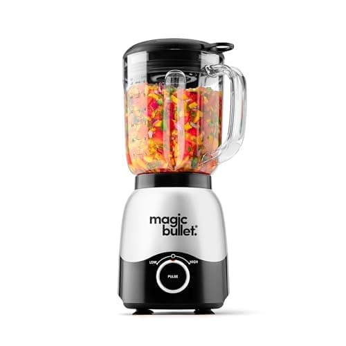 magic bullet Blender, 48oz Pitcher, Simple Speed Dial - MBF50100C
