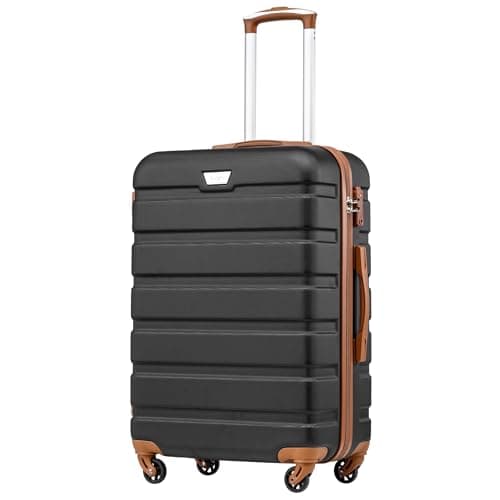 Coolife Luggage Carry On Suitcase Spinner Hardshell Lightweight TSA Lock
