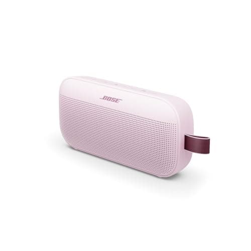 Bose SoundLink Flex Bluetooth Speaker (2nd Gen) - Portable Outdoor Speaker with Hi-Fi Audio, Waterproof and Dustproof, USB-C, Up to 12 Hours Battery Life, Petal Pink