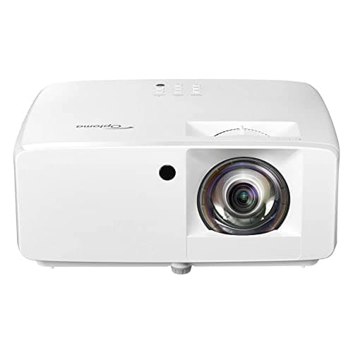 Optoma GT2000HDR Compact Short Throw Laser Home Theater and Gaming Projector, 1080p HD with 4K HDR Inpu