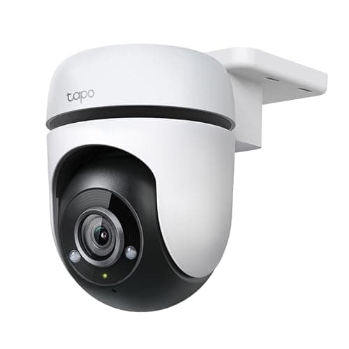 Tapo 1080p Pan/Tilt Outdoor Wired Security Wi-Fi Camera, 360° Visual Coverage, Up to 98ft Night Vision, Motion/Person Detection, Physical Privacy Mode, Works w/Alexa &Google Home(Tapo C500)