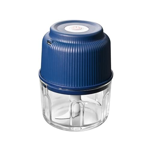 Fox Run Mini Food Processor, 1.25 Cup Capacity Electric Garlic & Vegetable Chopper