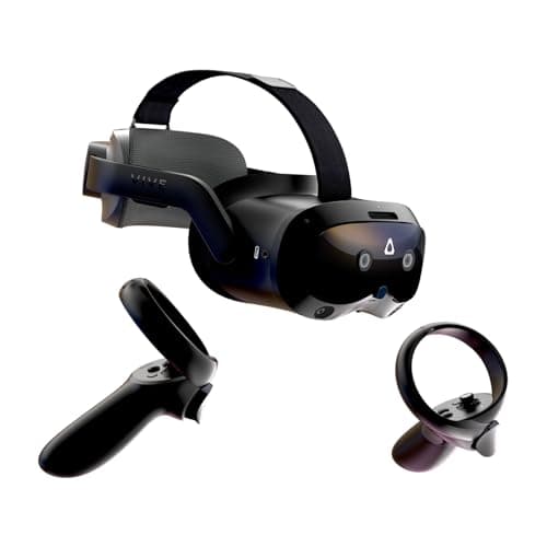 HTC Vive Focus Vision — Mixed Reality and PC VR Headset + Controllers