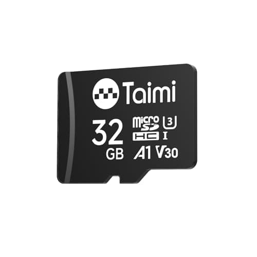 TAIMI Micro SD Card,Tf Card,A1,U3,V30,UHS-I,Microsd Memory Card,Read Speed Up to 90MB/s (32GB)