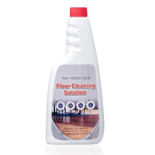 1 Pack Floor Cleaning Solution Compatible with Roborock Vacuum Mop Solution Citrus Scented, Residue & Streak Free Deep Clean for Hardwood, for Roborock Saros 10/10R/Z70, Q7 Q8 Q10 S7 S8 Qrevo Series