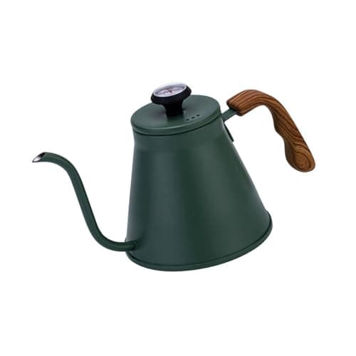 Accuracy Pour Gooseneck Kettles 1.2L Coffee Pots with Thermometers and Controlled Flows Spouts for Enthusiasts Stainless Steel Kettles