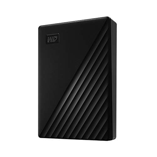 WD 4TB My Passport Portable External Hard Drive HDD, USB 3.0, USB 2.0 Compatible, Black - WDBPKJ0040BBK-WESN