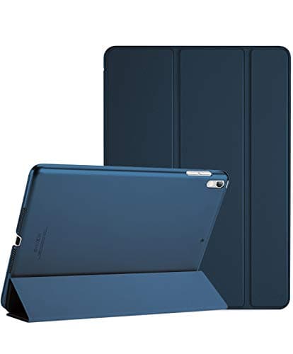 ProCase Smart Case for iPad Air 3rd 10.5" 2019 / iPad Pro 10.5" 2017, Slim Lightweight Stand Cover with Translucent Frosted Back -Blue