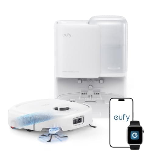 eufy E25 Robot Vacuum and Mop Combo, 20,000 Pa, HydroJet Roller Mop