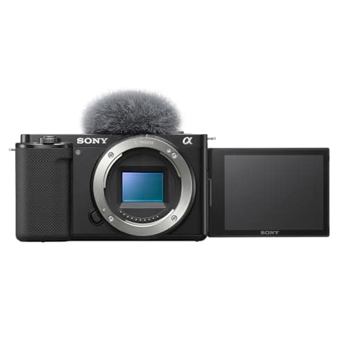 Sony Alpha ZVE10 APSC Mirrorless Interchangeable Lens Camera Black