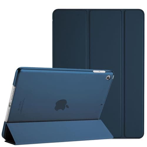 ProCase for iPad 10.2 Case iPad 9th Generation 2021/ iPad 8th Generation 2020/ iPad 7th Generation 2019 Case, iPad Cover 9th Generation Slim Hard Back Smart Cover for 10.2 iPad Case -Navy
