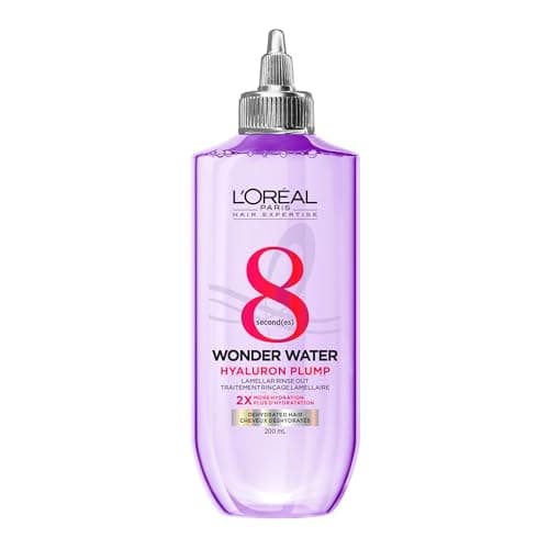 L'Oréal Paris Hair Expertise Hyaluron Plump Wonder Water, Lamellar Rinse Out Treatment, For Dehydrated Hair, 200ml