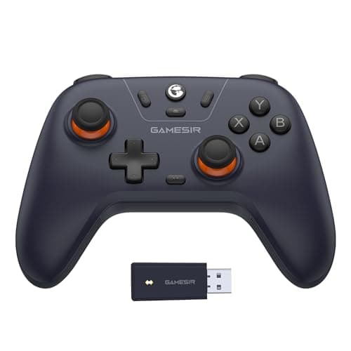 GameSir Nova Lite 2.4g Wireless Controller for Windows PC, iPhone, Android, Switch & Steam Deck, Bluetooth Controller Gamepad with Hall Effect Trigger,Turbo,Rumble Vibration(Nova Lite Purple)
